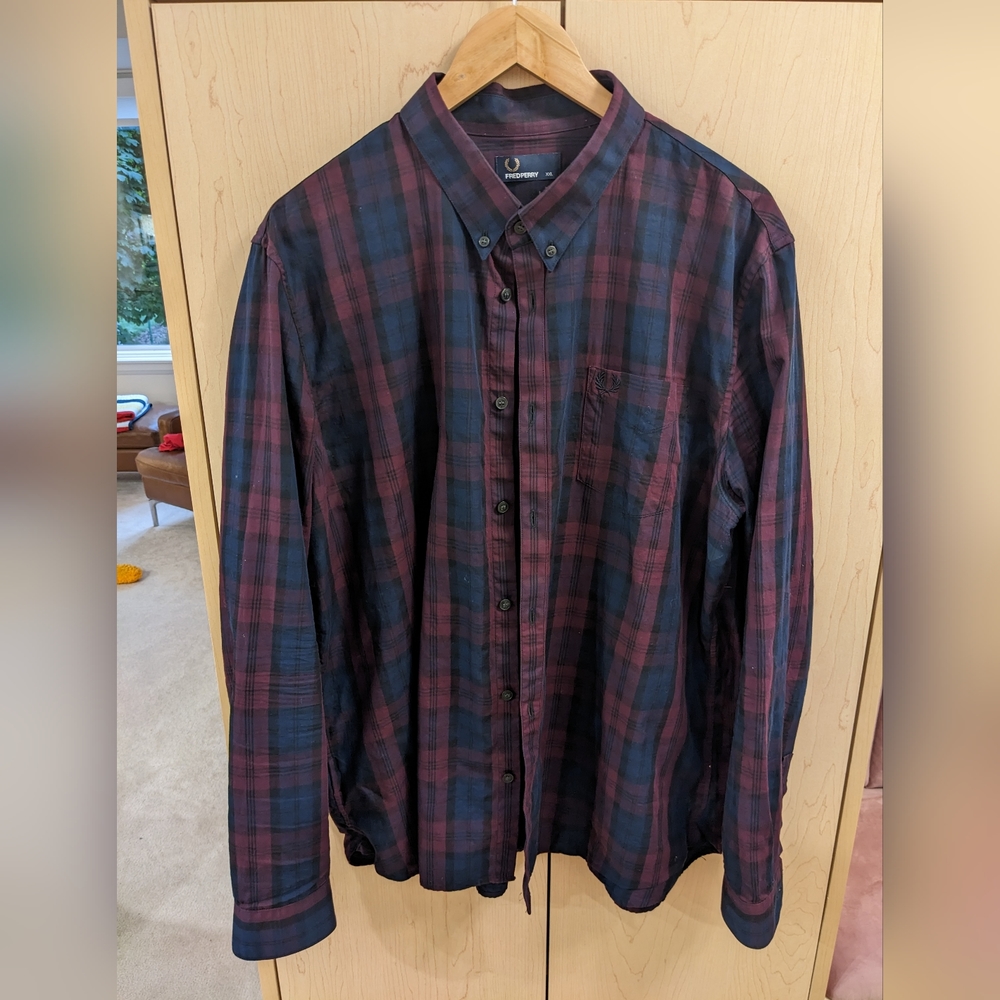 Fred Perry - Long Sleeve Buttonup